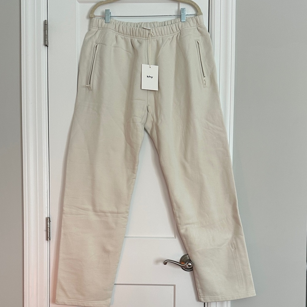 Khy Fleece straight leg pant